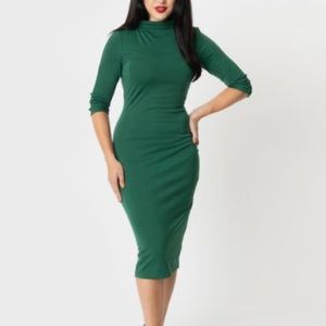 UNIQUE VINTAGE CASSIDY WIGGLE DRESS